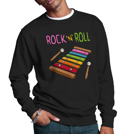 Sweat homme col rond "Rock...