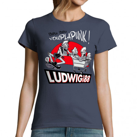 T-shirt femme "Youplapunk"