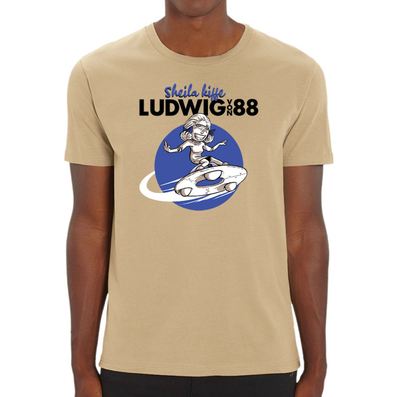 T-shirt homme coton bio naturel Sheila kiffe ludwig von 88 (Ludwig Von 88,Rock & Punk)