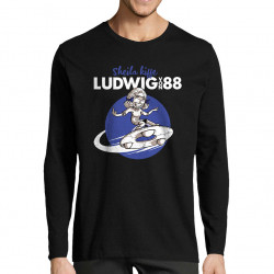 T-shirt homme manches longues noir Sheila kiffe ludwig von 88 (Ludwig Von 88,Rock & Punk)