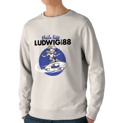 Sweat homme bio col rond naturel Sheila kiffe ludwig von 88 (Ludwig Von 88,Rock & Punk)