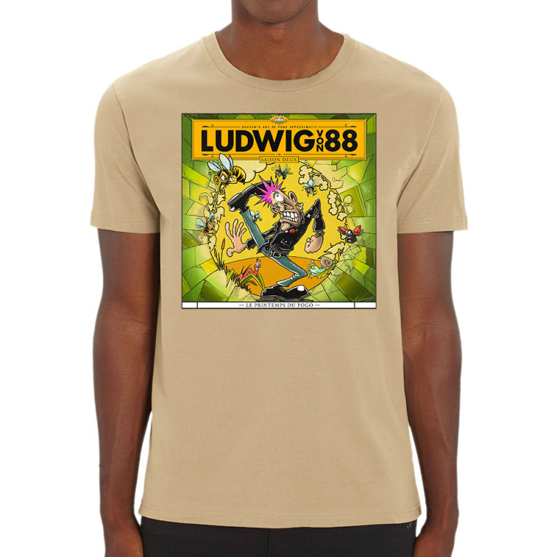 T-shirt homme coton bio naturel Le printemps du pogo (Ludwig Von 88,Rock & Punk,Laul)