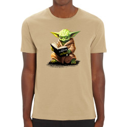 T-shirt homme coton bio naturel Yoda pour les nuls (Gondrax,Films/Séries,Humour,Star Wars)