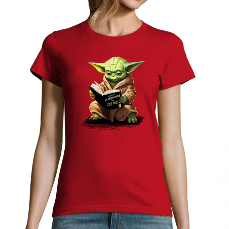 T-shirt femme "Yoda pour...