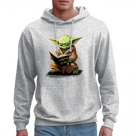 Sweat homme à capuche "Yoda...