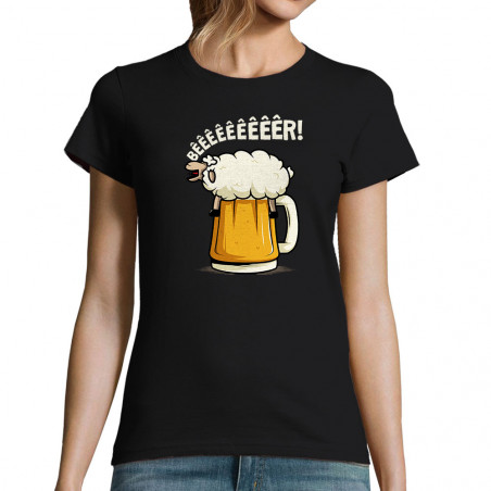 T-shirt femme "Beeeer mouton"