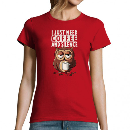 T-shirt femme "Just need...