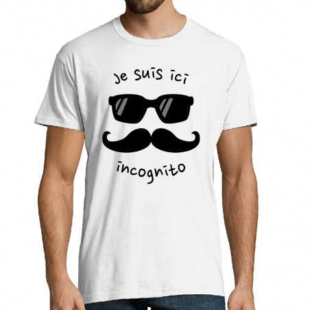 T-shirt homme "Incognito"