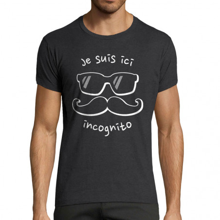 T-shirt homme fit "Incognito"