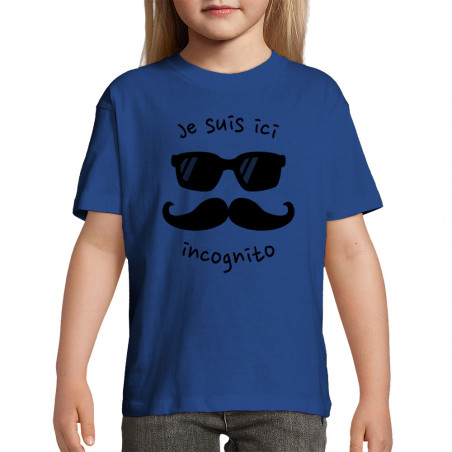 T-shirt enfant "Incognito"