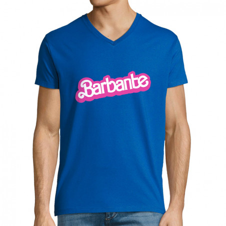 T-shirt homme col V "barbante"