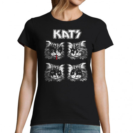 T-shirt femme "Kats - Kiss"