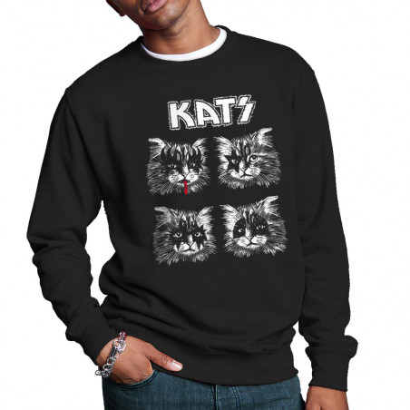 Sweat homme col rond "Kats...
