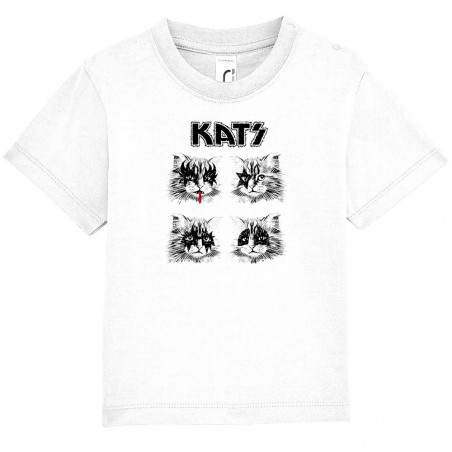 T-shirt bébé "Kats - Kiss"
