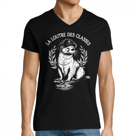 T-shirt homme col V "La...