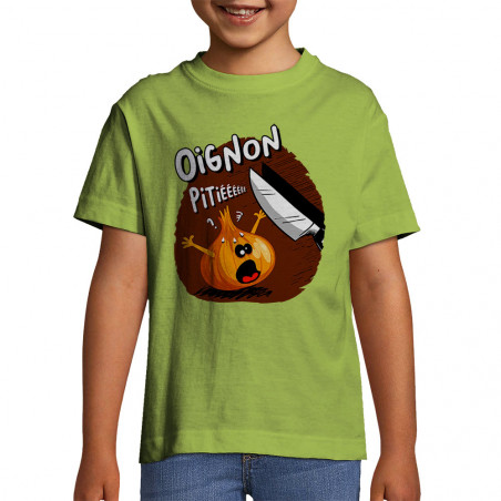 T-shirt enfant "Oignon pitié"