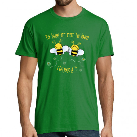 T-shirt homme "To bee happy"