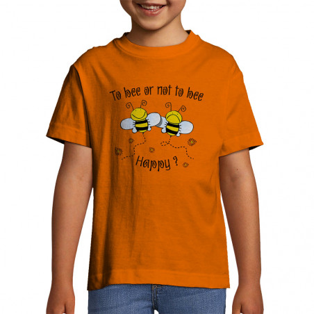 T-shirt enfant "To bee happy"