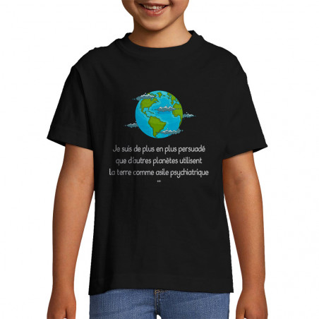 T-shirt enfant "La terre...