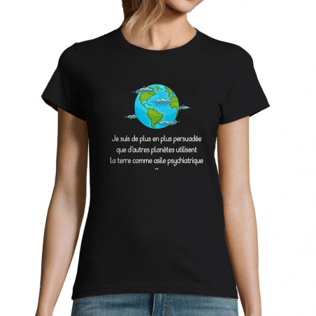 T-shirt femme "La terre...