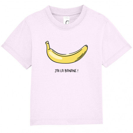 T-shirt bébé "J'ai la banane"