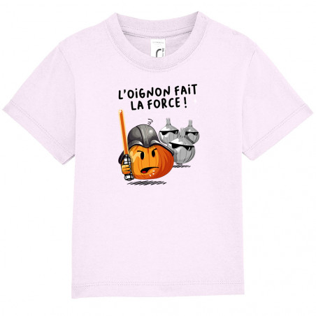 T-shirt bébé "l'oignon fait...