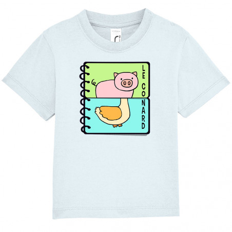 T-shirt bébé "Le co-nard"