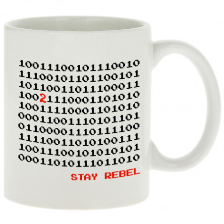 Mug "Stay Rebel Numbers"
