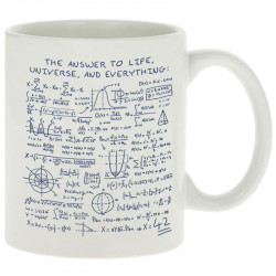 Mug blanc The Answer to Life 42 (Le Duc,Jeux Vidéo / Geek)