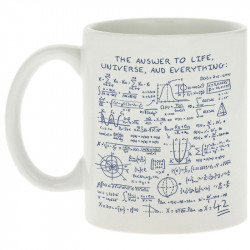 Mug blanc The Answer to Life 42 (Le Duc,Jeux Vidéo / Geek)