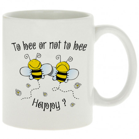 Mug "To bee happy"