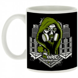 Mug blanc Kore Generation (E Cone,teufeur)