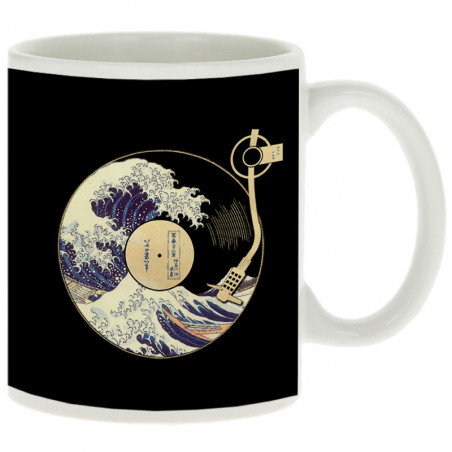 Mug "Hokusaï Vinyle Wave"