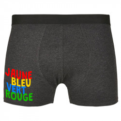 Caleçon boxer homme gris anthracite Colours (Gondrax,Humour,Divers)