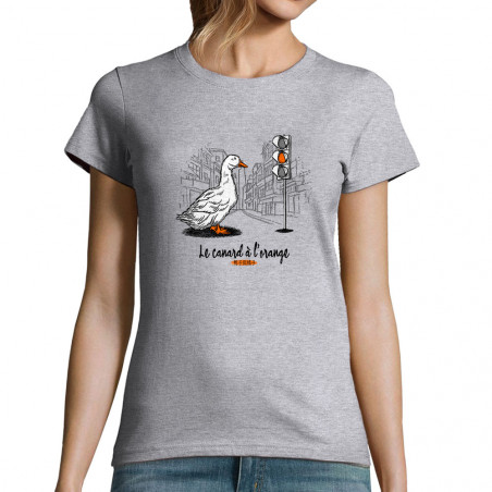 T-shirt femme "Le canard à...
