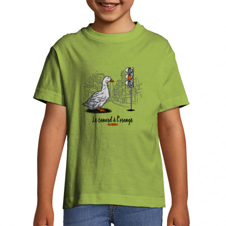 T-shirt enfant "Le canard à...