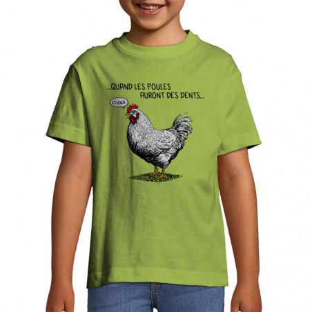 T-shirt enfant "Quand les...