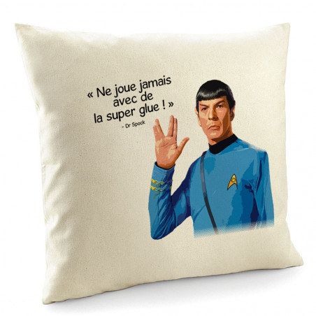 Coussin "Spock super glue"