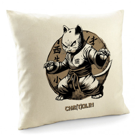 Coussin "Cha(t)olin"