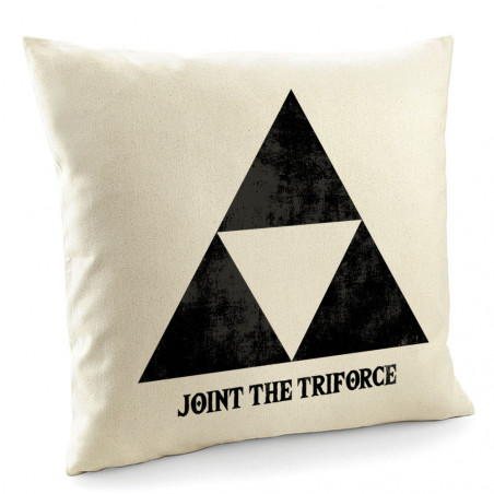 Coussin "Joint The Triforce"