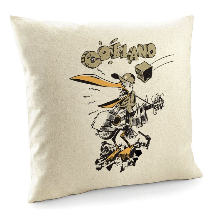 Coussin naturel Goéland Chanteur Révolutionnaire (Goéland)