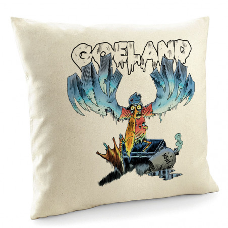 Coussin "Goéland H5N1"