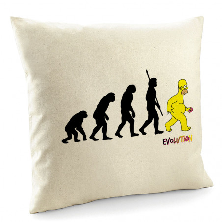 Coussin "Evolution Homer...