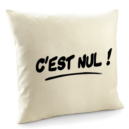 Coussin "C'est nul"