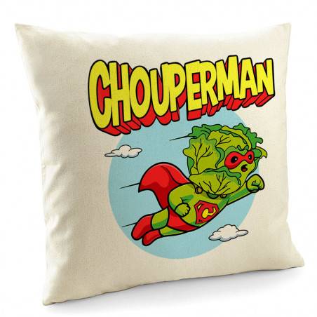 Coussin "Chouperman"