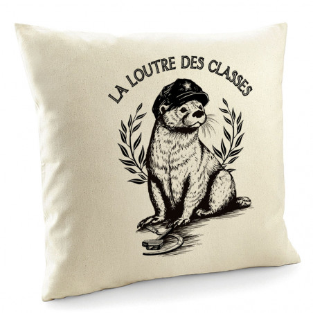 Coussin "La loutre des...