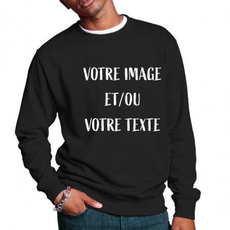 Sweat homme col rond...