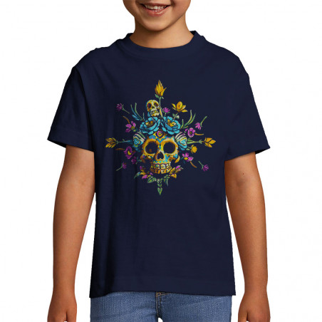 T-shirt enfant "Skull Flowers"