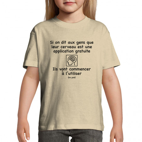 T-shirt enfant "Leur...