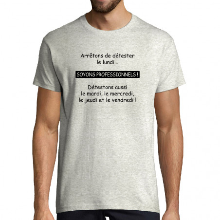 T-shirt homme "Soyons...
